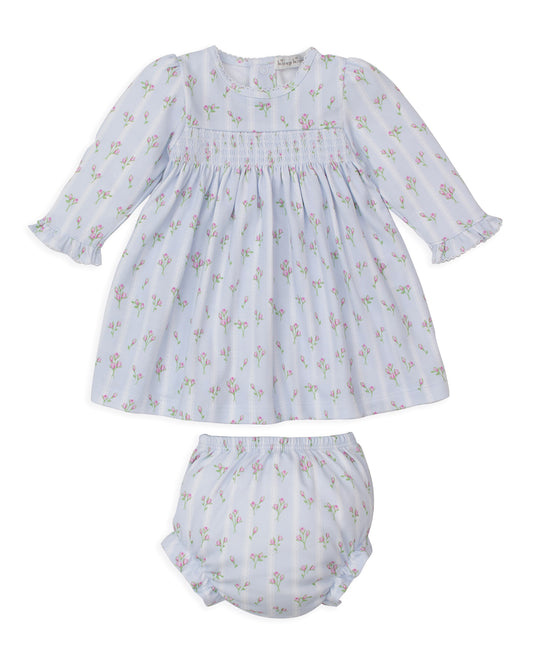 Ribbon Stripe Bouquets Dress Set