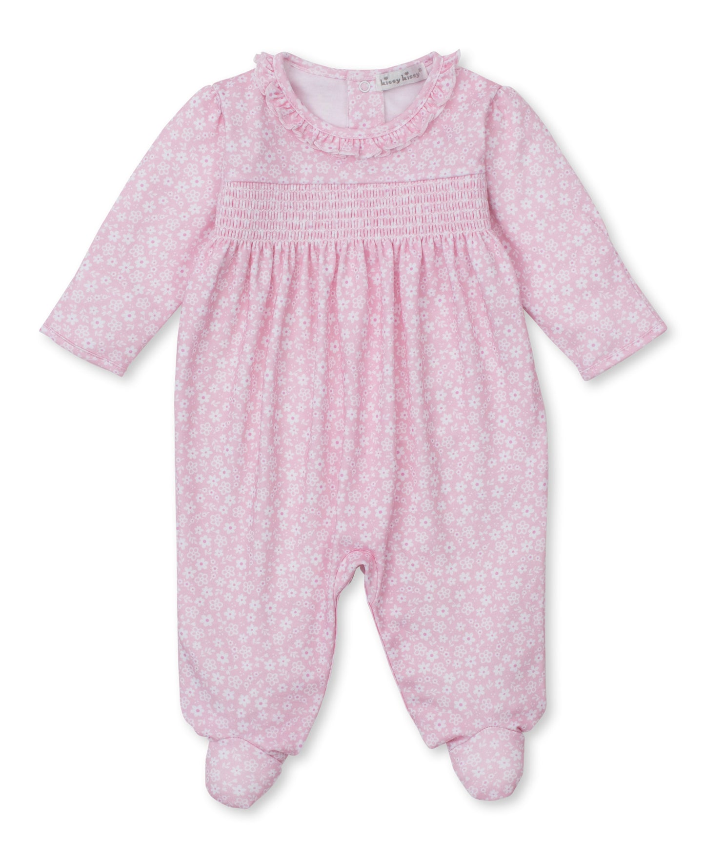 Fall in Bloom Footie - Pink