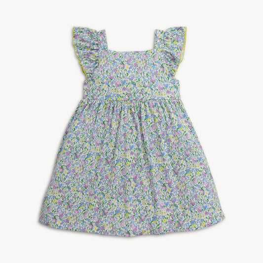 Lavinia Ruffle Sleeve Dress