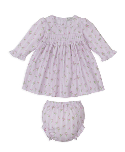 Ribbon Stripe Bouquets Dress Set