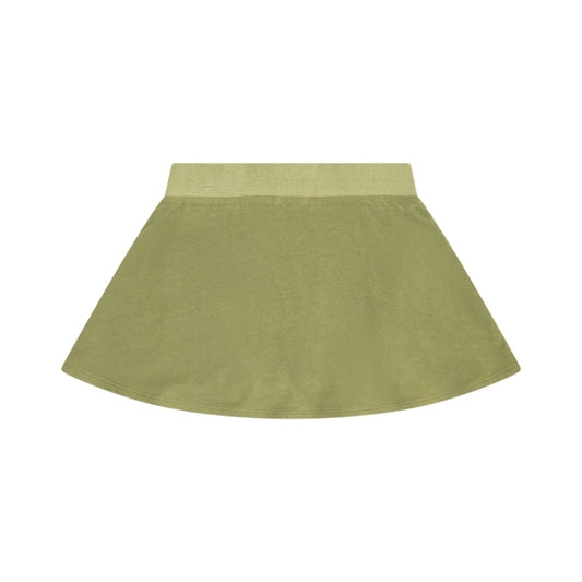 French Terry Skort - Macha Tea