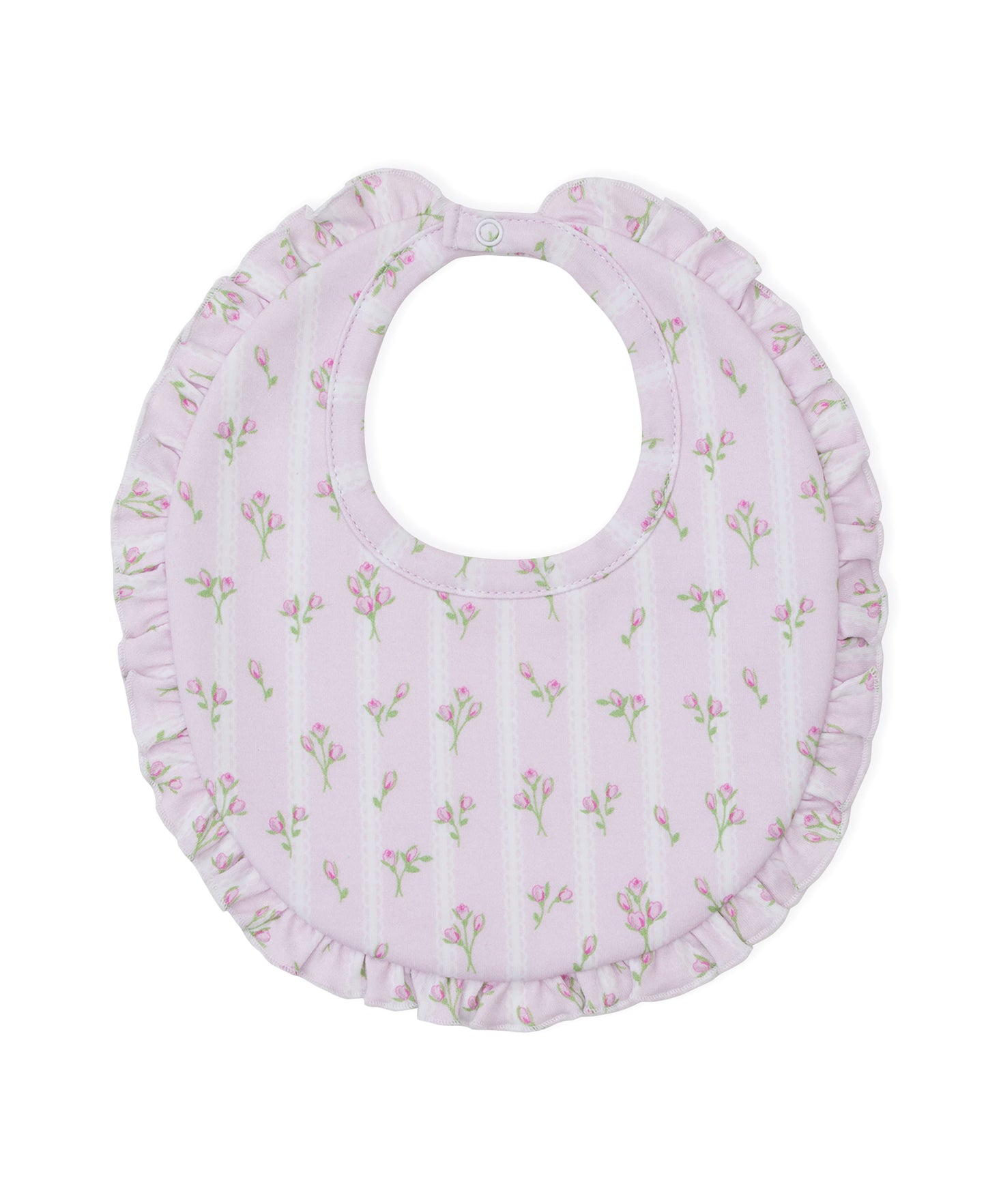 Ribbon Stripe Bouquets Bib