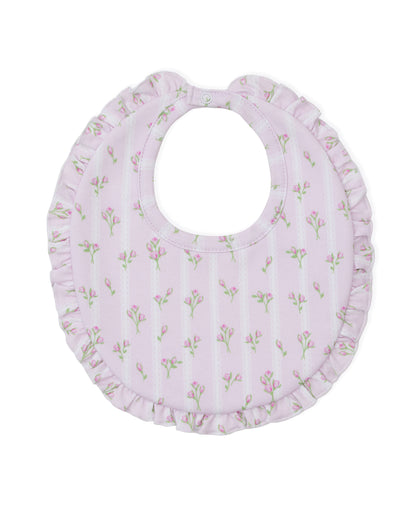 Ribbon Stripe Bouquets Bib