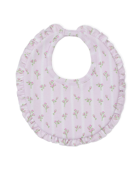 Ribbon Stripe Bouquets Bib