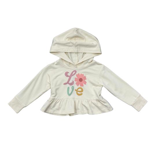 Girls Peplum Hoodie