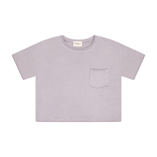 Cotton Jersey Top - Cobblestone