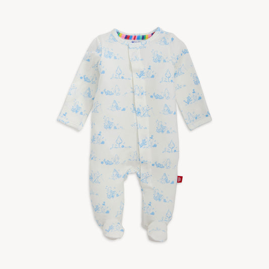 Pooh in the Woods Footie