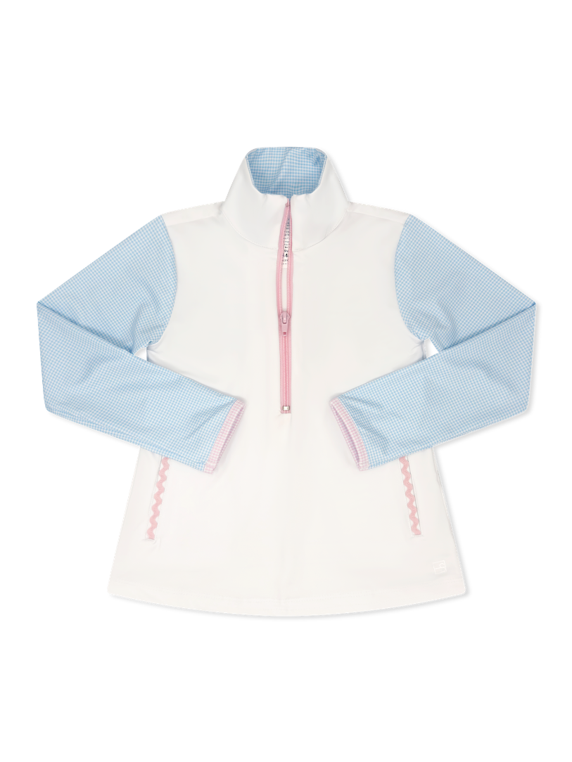 Heather Half Zip