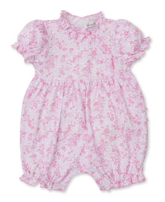 Old English Roses Pink Playsuit