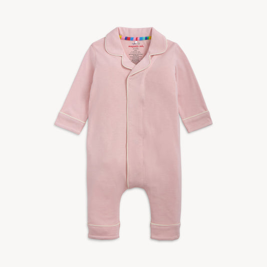 Blush Pink Pant Romper