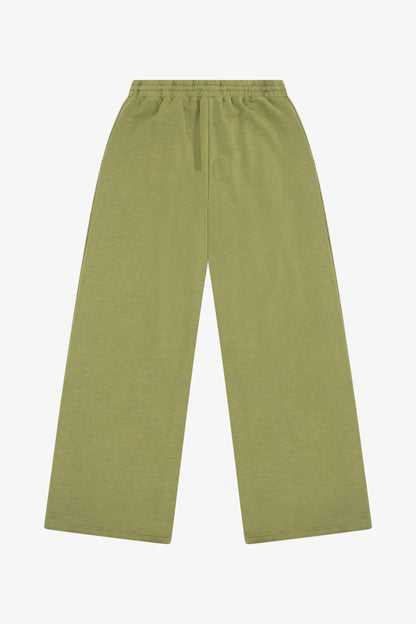 French Terry Pant - Macha Tea