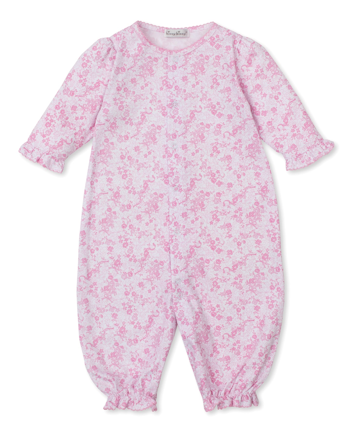Old English Roses Pink Conv. Gown