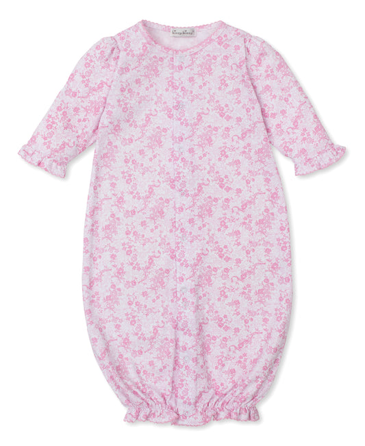 Old English Roses Pink Conv. Gown