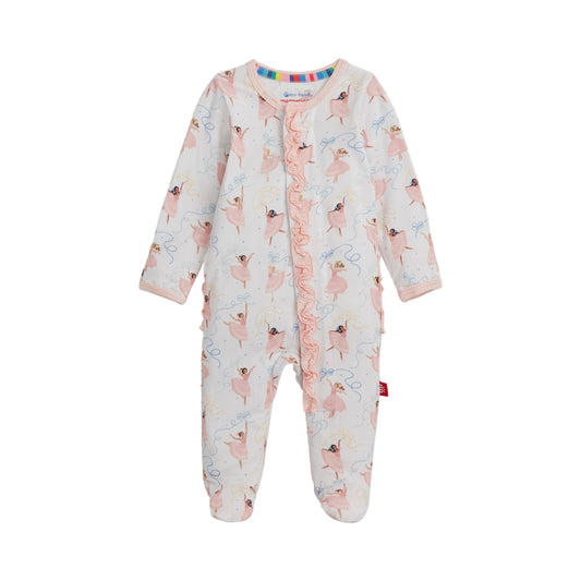 Pretty Plies Ruffle Footie