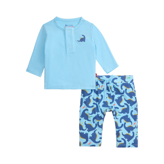 Necks Generation Henley Pant Set