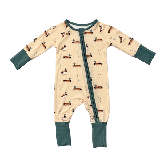 L/S Zip Romper