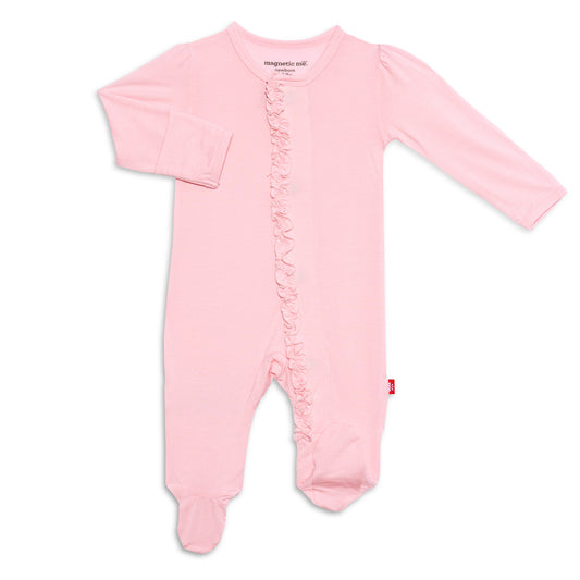 Pink Dogwood Modal Footie