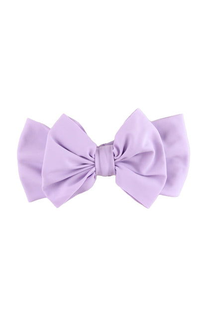 Swim Bow Headband - Lavender