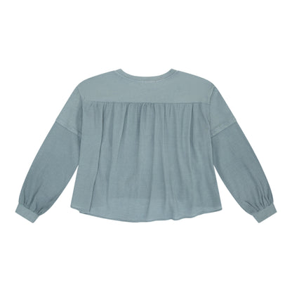 Gauze L/S Top - Blue Moon