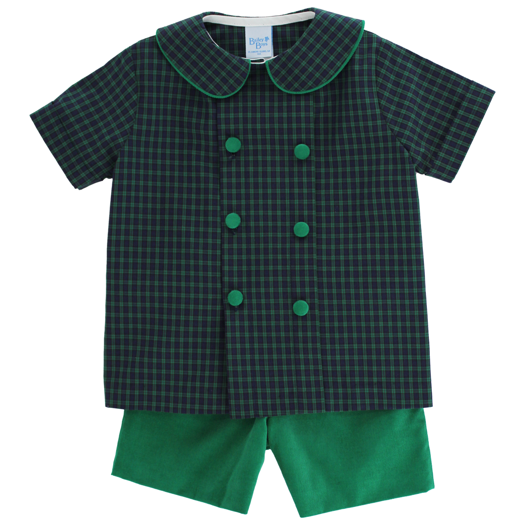 Sterling w Clover Short Set/26603DDS