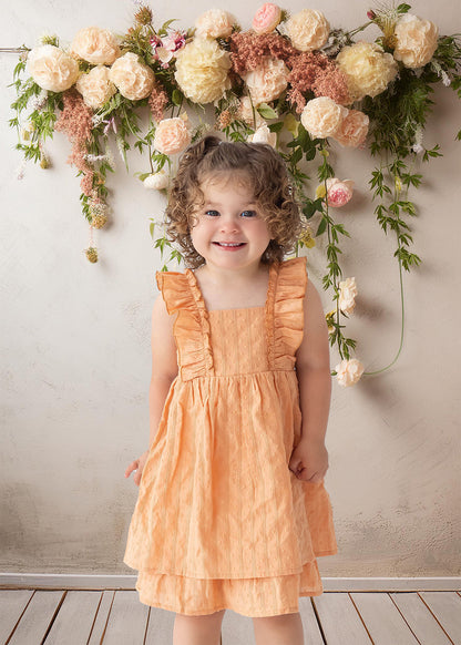 Clementine Dress - Orange