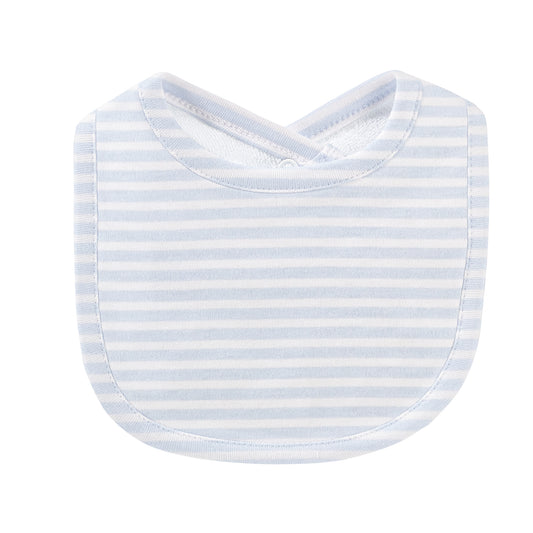 Light Blue Stripes Bib