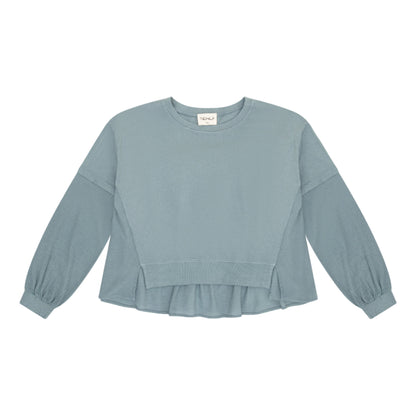 Gauze L/S Top - Blue Moon