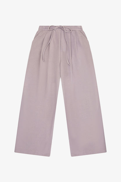 French Terry Pant - Cobblestone