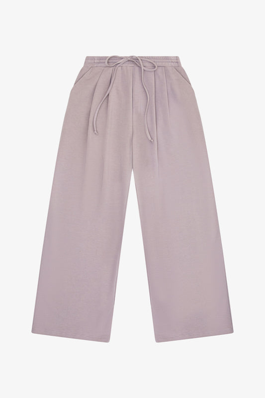 French Terry Pant - Cobblestone
