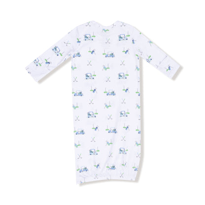 Blue Golf Carts - Lap Gown
