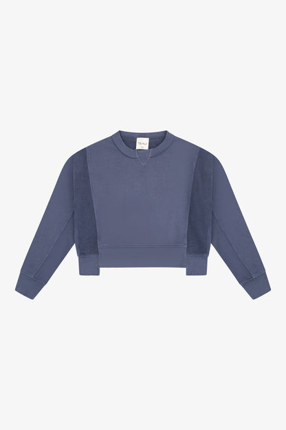 Cotton Reverse Insert Sweater