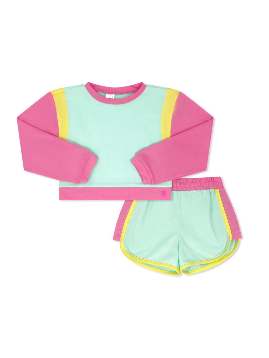 Ellie Everyday-Cool Mint, Yellow, Pink