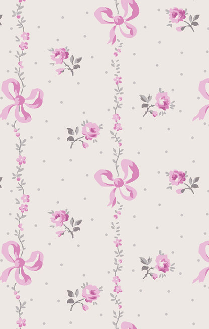 Dainty Buds & Bows - Kimono Gown