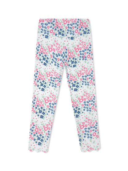 Sadie Scallop Legging-Baton Rouge Blooms