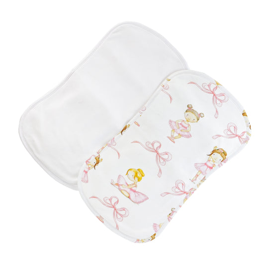 Petite Dancer Burp Cloth Set