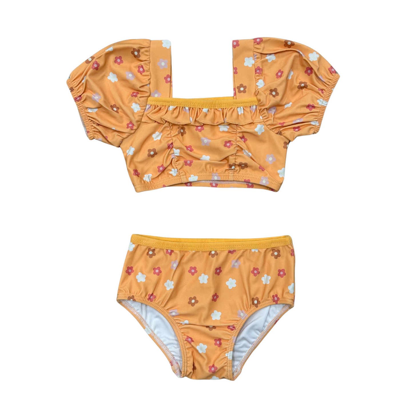 Puff Sleeve Swimsuit