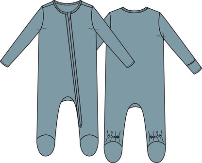 2 Way Zipper Footie