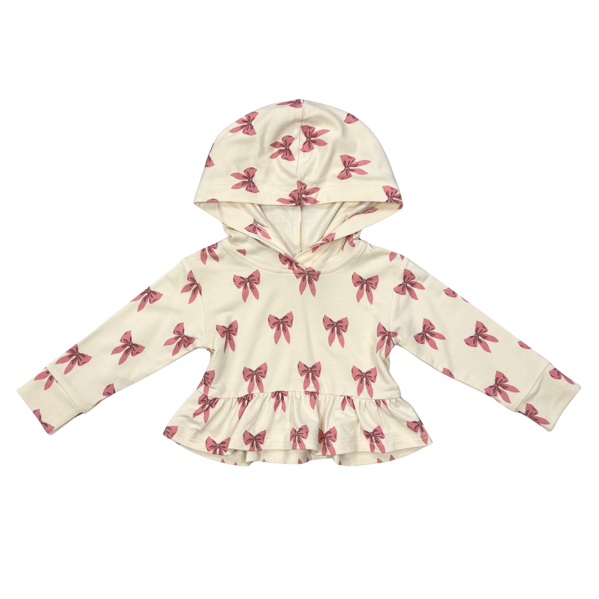 Girls Peplum Hoodie