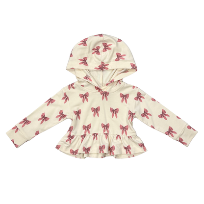 Girls Peplum Hoodie