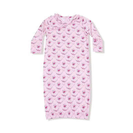 Rose Garden Trellis - Kimono Gown