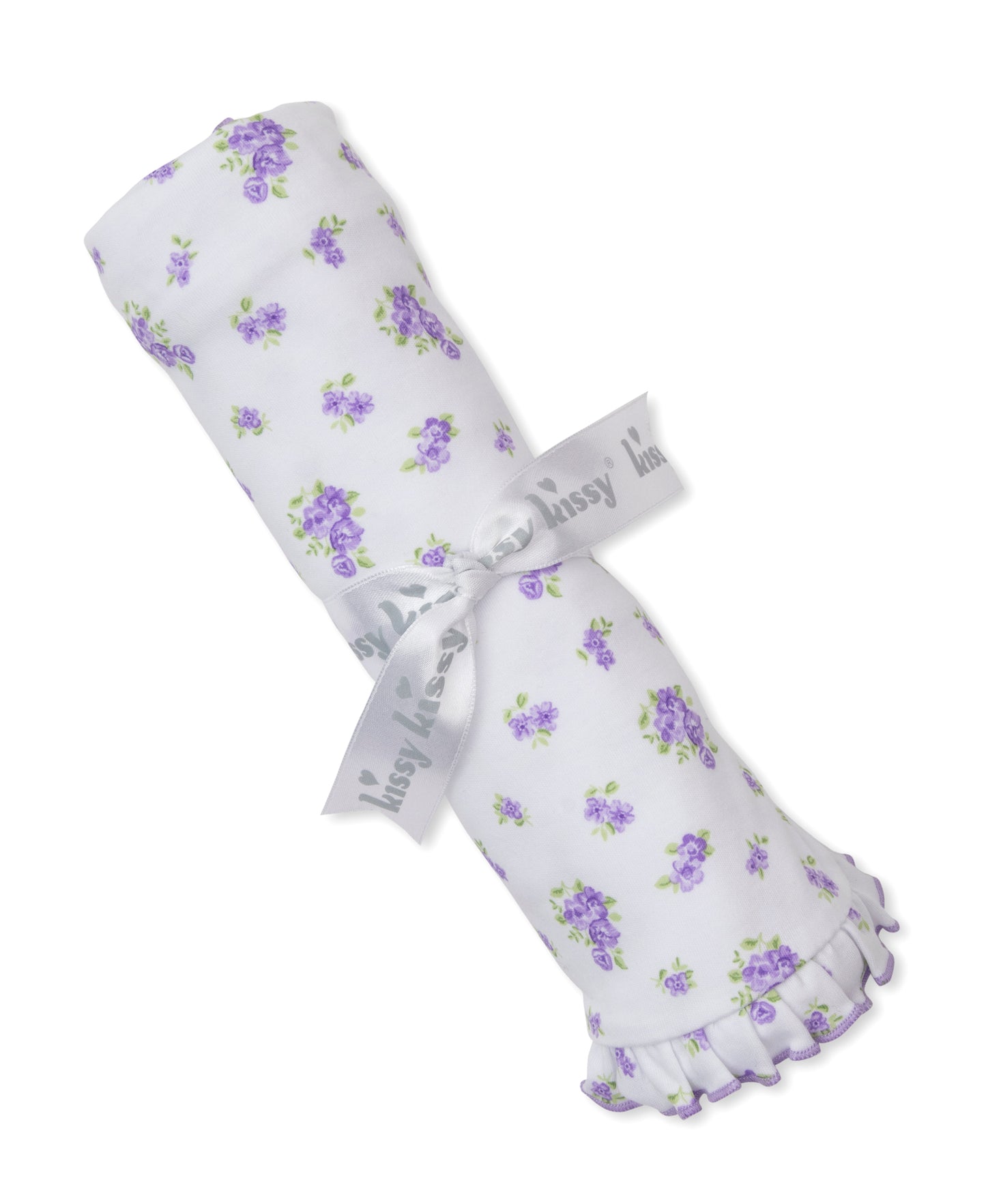 Roses & Blooms Blanket - Lilac