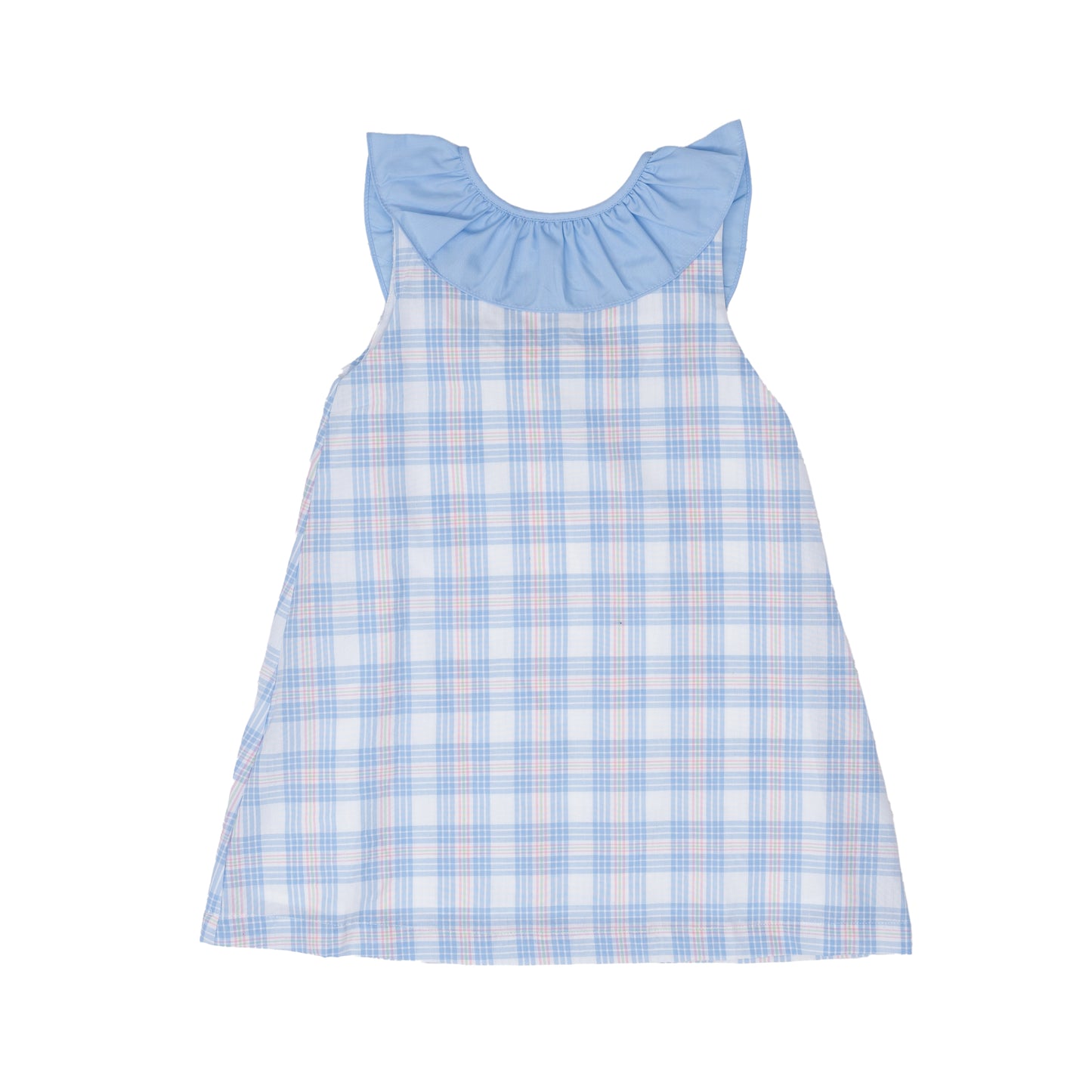 Ally Kole Dress - Pink/Blue Plaid