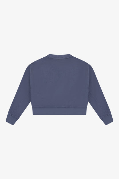 Cotton Reverse Insert Sweater