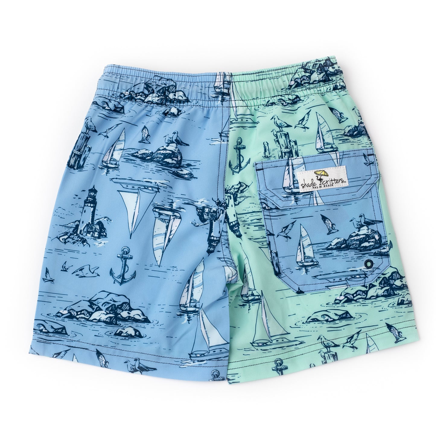 Boys Trunks - Coastal Colorblock