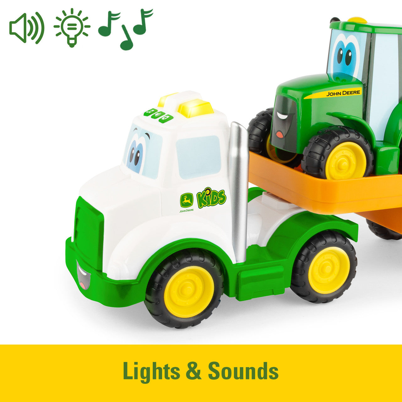 Lights & Sounds Farmin' Friends Toy Hauling Set