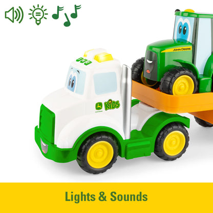 Lights & Sounds Farmin' Friends Toy Hauling Set