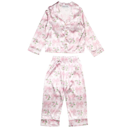 Vintage Bow Silky Set