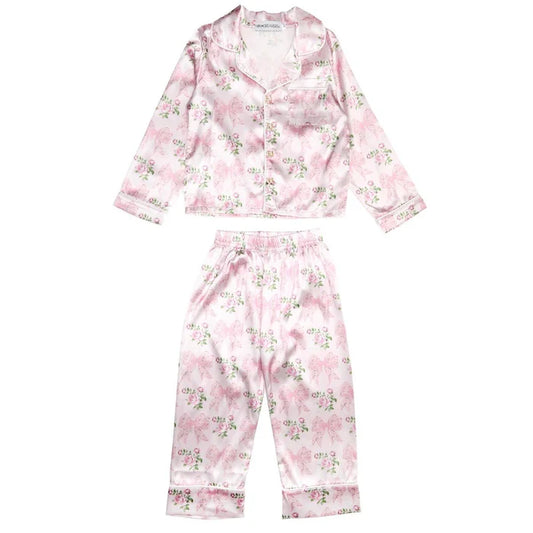 Vintage Bow Silky Set