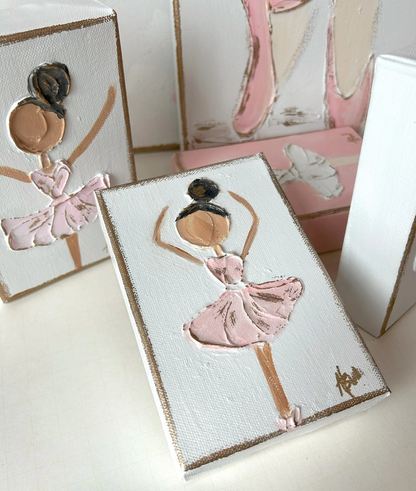 Ballerina Recital Block - 4x6in.
